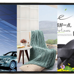 LED Touch Screen Advertising Screen Wall Mounted